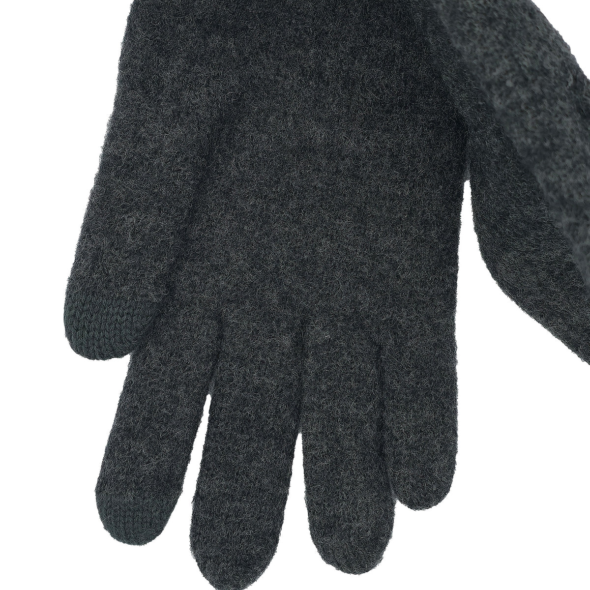 Merino Handschuhe in der Farbe Anthrazit für den Winter.