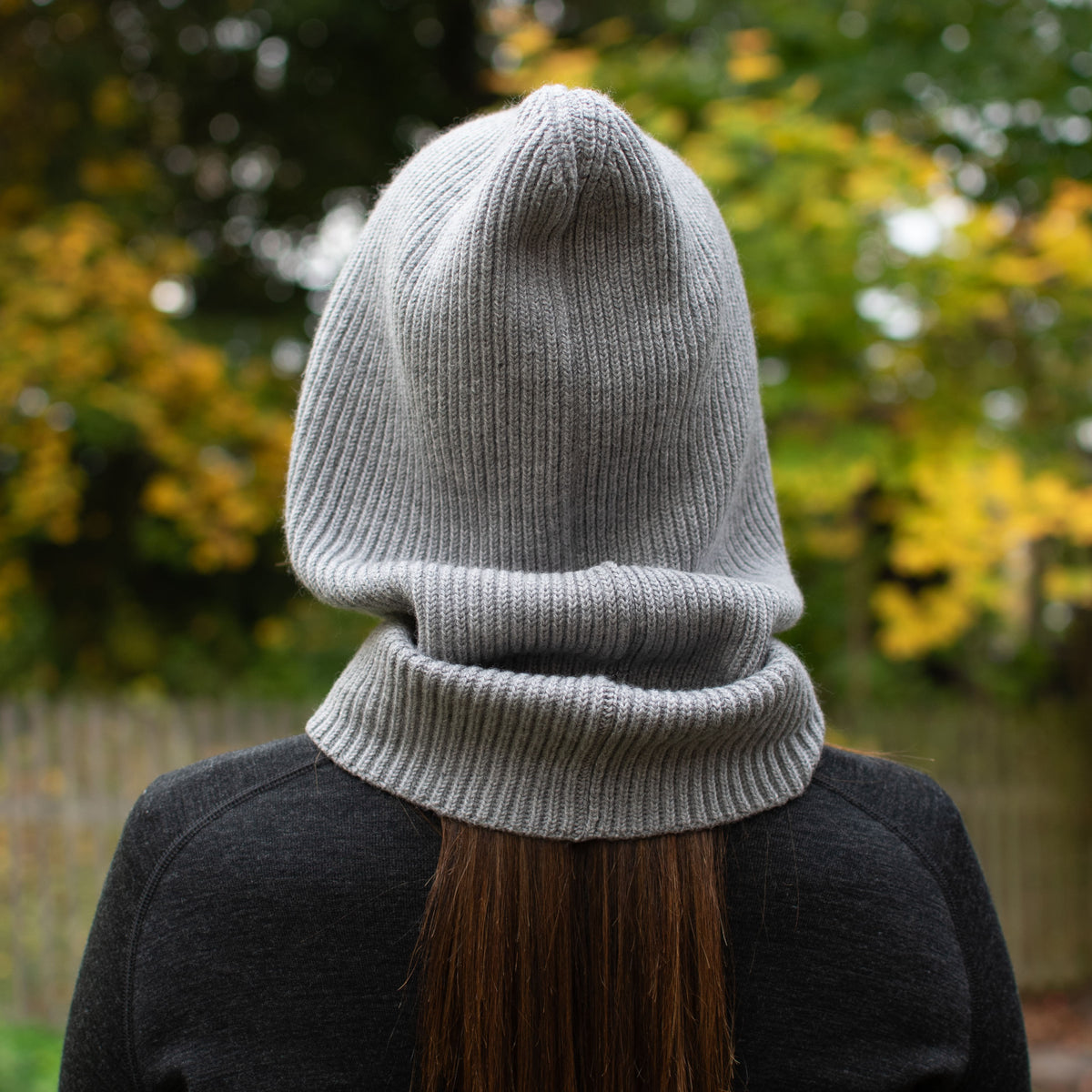 Kapuzenschal Balaclava - Fjara - 100% Merinowolle