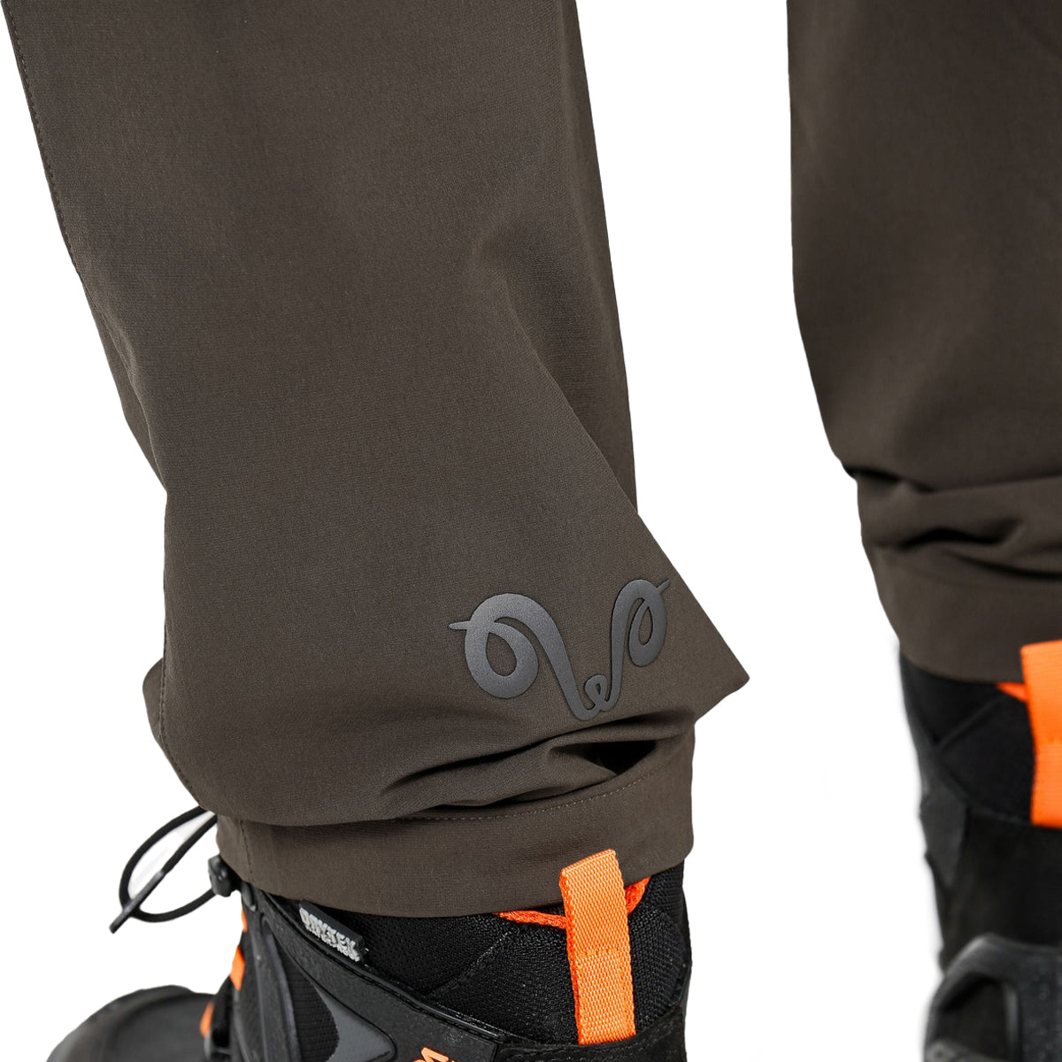 Merino-Hose in Grün